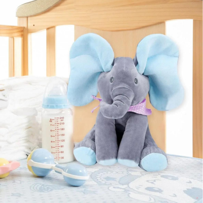 PELUCHE ELEPHANT ELECTRIQUE I Stéphan l'Éléphant™