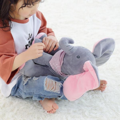 PELUCHE ELEPHANT ELECTRIQUE I Stéphan l'Éléphant™