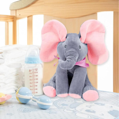 PELUCHE ELEPHANT ELECTRIQUE I Stéphan l'Éléphant™